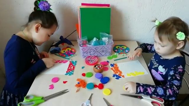 Мастер-класс "Аппликация из кусочков фетра" смотреть онлайн