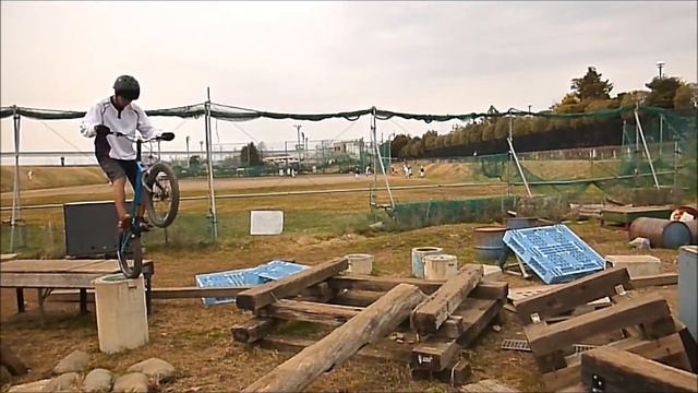 Bicycle Trial Wakuwaku Trial Park Tokyo Japan 2015.3.14 смотреть онлайн