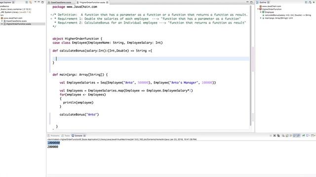 scala Higher Order Function смотреть онлайн