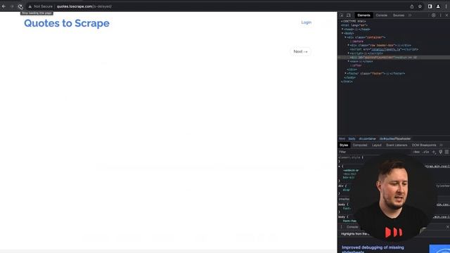 Web Scraping With Selenium Python: Delayed JavaScript Rendering (Tutorial) смотреть онлайн