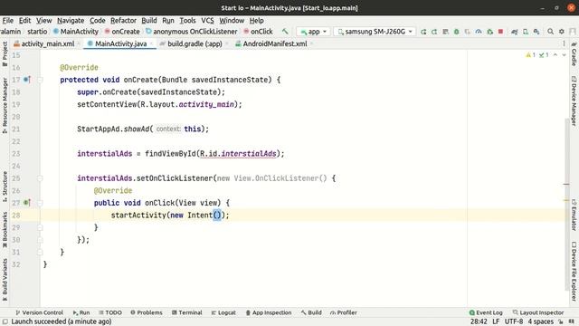How to implement start io ads in Android studio | start io ads tutorial in bangla смотреть онлайн