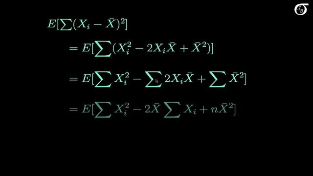 Proof that the Sample Variance is an Unbiased Estimator of the Population Variance смотреть онлайн
