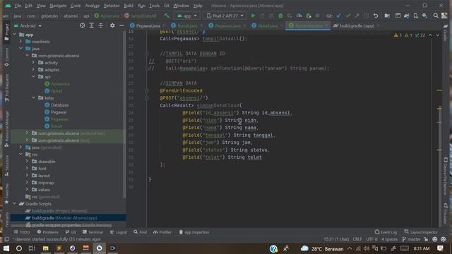 Bagian #17 Membuat Kelas Retrofit Client | Aplikasi Absensi Berbasis Android SQLite dan MySQL смотреть онлайн
