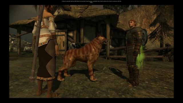 Ser Gilmore has a Chat with your Mabari - Dragon Age: Origins смотреть онлайн