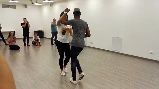 Bachata Dominicana - Junior Aquino и Мария Козловская. DFBF2016.