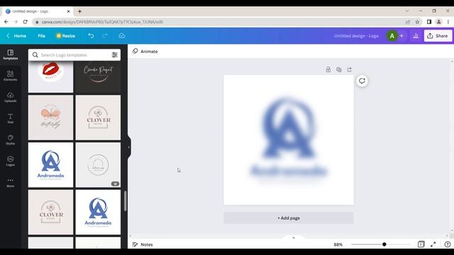 Logo Designing in Canva смотреть онлайн