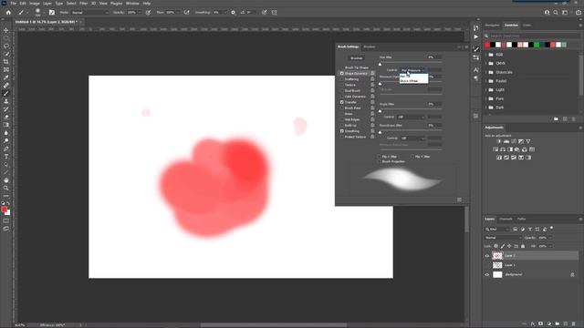 Настраиваем кисть для Dodge&burn ? Уроки Photoshop смотреть онлайн