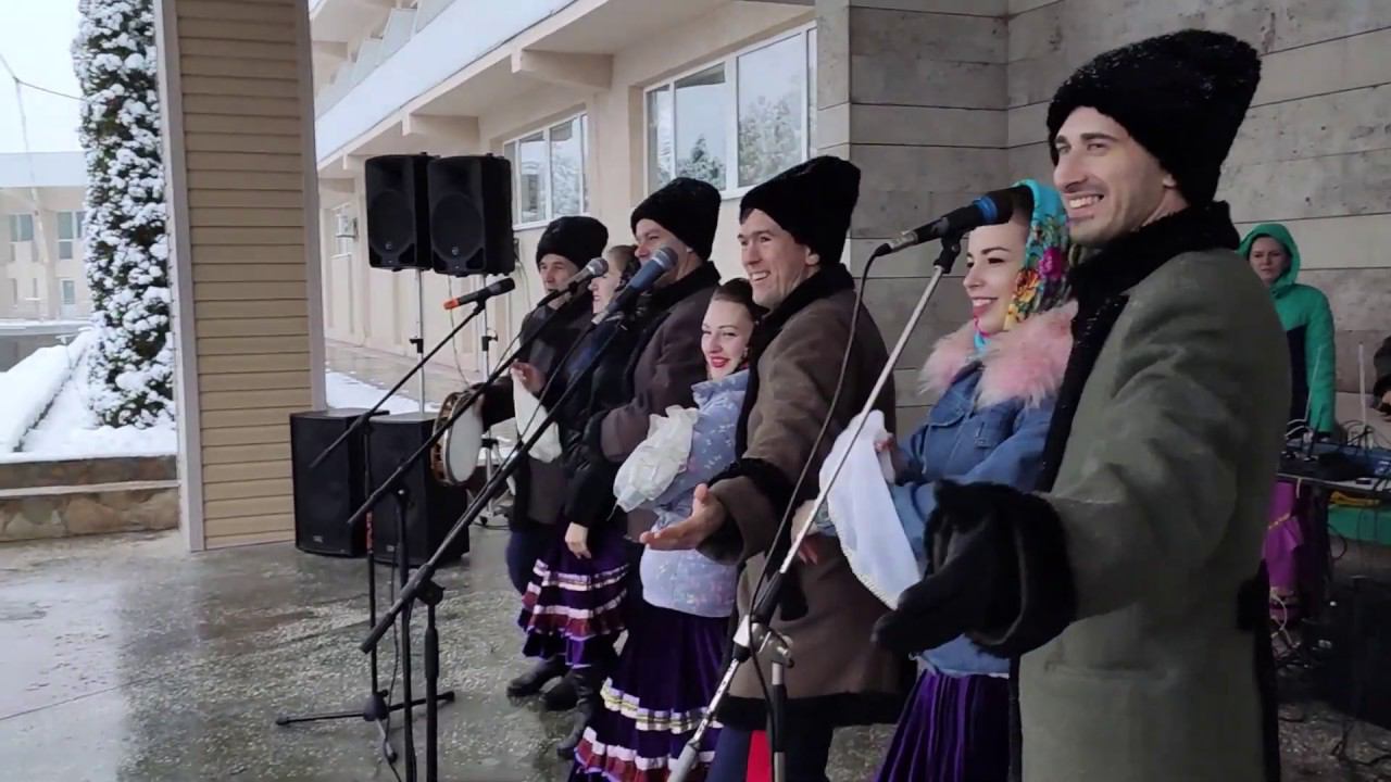 С Рождеством поздравили гостей и станичников! смотреть онлайн