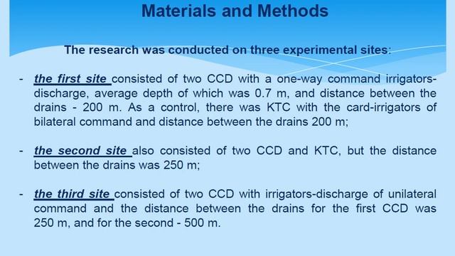 ICSF2021 #194 FEATURES OF FORMING THE SALT BALANCE IN RICE FIELDS WITH VARIOUS PARAMETERS AND ... смотреть онлайн