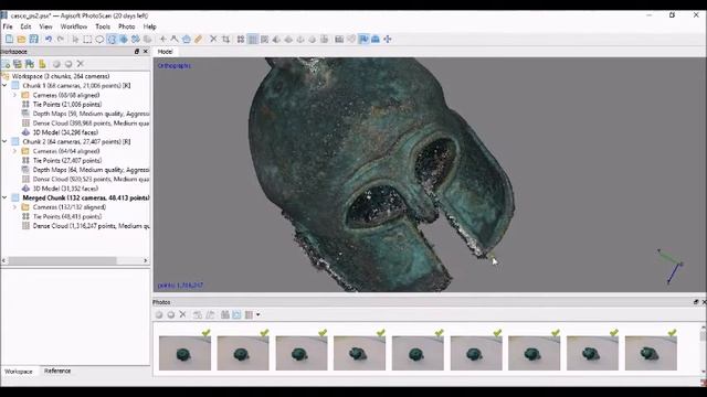 Video: Caso Práctico con Agisoft Photoscan. Alineado de mallas "point based" (2ª Parte). смотреть онлайн