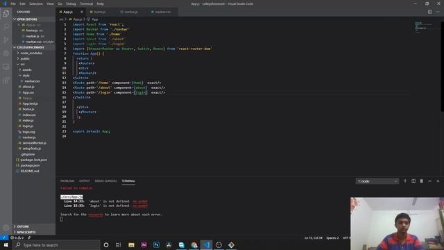My experience of making responsive navbar with React.js | How to make Facemash смотреть онлайн