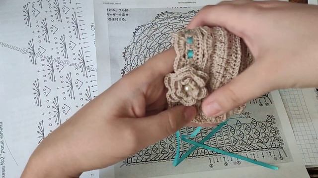 Курс "Вязаная одежда для кукол и игрушек". УРОК 12 Вяжем чепчик крючком, теоретические основы. смотреть онлайн