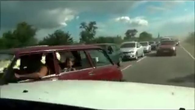 Украина. Езда по обочине. Новый уровень. смотреть онлайн