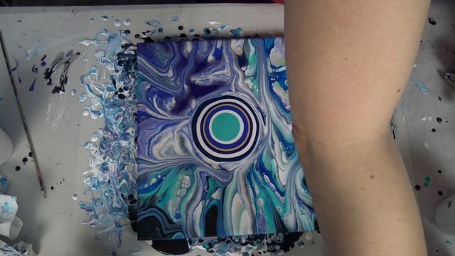 (286) Wrecked bloom / Fluid art / Abstract painting смотреть онлайн