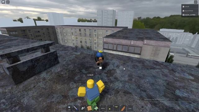 гуляем по Русскому городу "Roblox Русский Город" смотреть онлайн