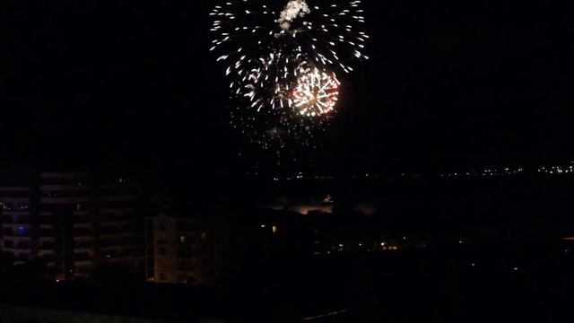 Салют на карнавале 2015 в Геленджике. смотреть онлайн