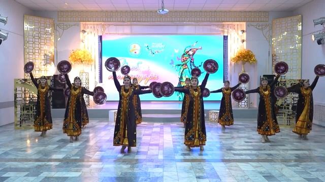 Город Рудный. Танцевальный коллектив "Жизель". Башкирский танец смотреть онлайн