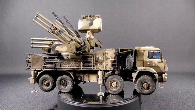 Панцирь S-1 Kamaz-6560/Tiger Model/1:35(В боевом положении)ПЕРЕЗАЛИВ