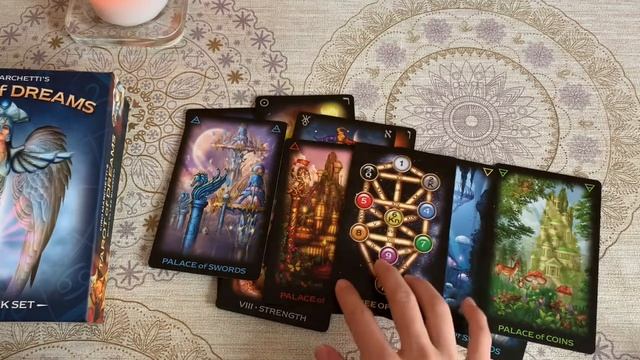 Tarot Of Dreams, U.S. Games Systems - обзор колоды, карты, особенности колоды