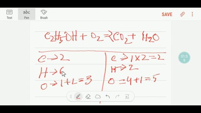 C2H5OH+O2=CO2+H2O Balanced Reaction||Balanced Equation for Ethanol Combustion смотреть онлайн