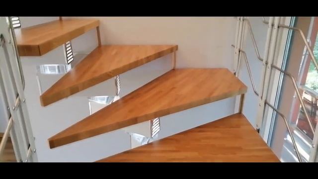Интерьерная модульная лестница. смотреть онлайн