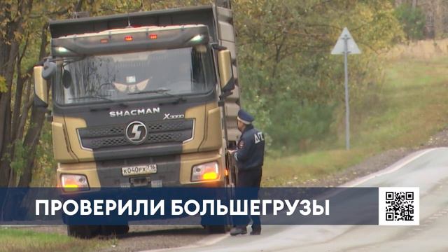 В Нижнекамске на ул. Корабельной выставили весовой контроль смотреть онлайн