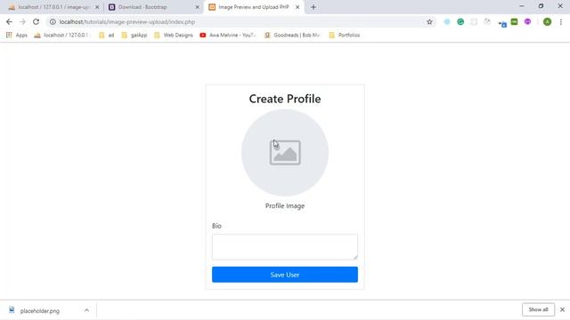 Image Preview and Upload PHP and MySQL database 2 смотреть онлайн