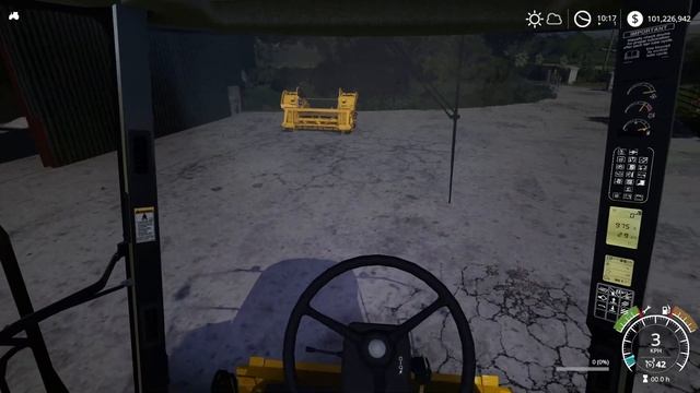 FS19 | New Holland CR5080, + 980 CF6 corn header - review смотреть онлайн