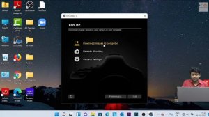 How to connect canon camera to computer using WIFI- Canon EOS Utility