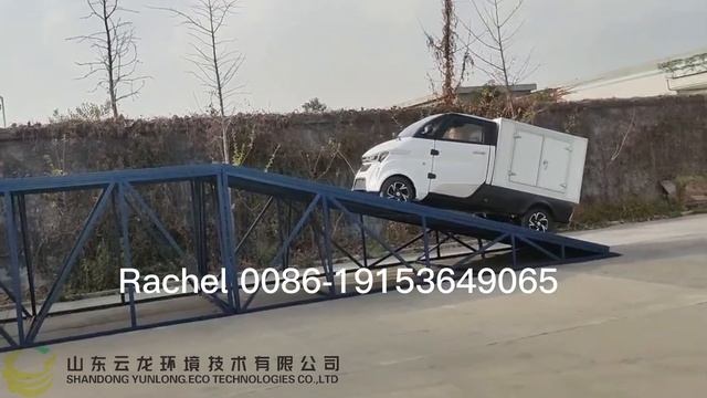 EEC COC L7e Electric Cargo Truck J2-P Climbing Video Rachel 0086-19153649065 смотреть онлайн