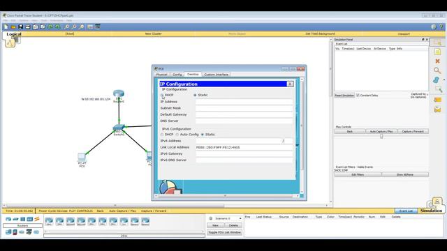Урок 29 Cisco Packet Tracer. Динамическая IP адресация. Объясняем работу и настройку протокола DHCP смотреть онлайн