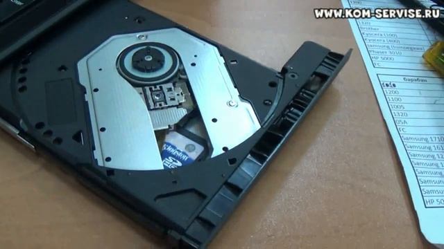Как при помощи SD флешки заблокировать или отключить оптический привод ноутбука. смотреть онлайн