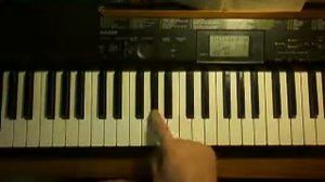 разбор на пианино мой друг лучше всех играет блюз.отрывок для начинающих пианистов