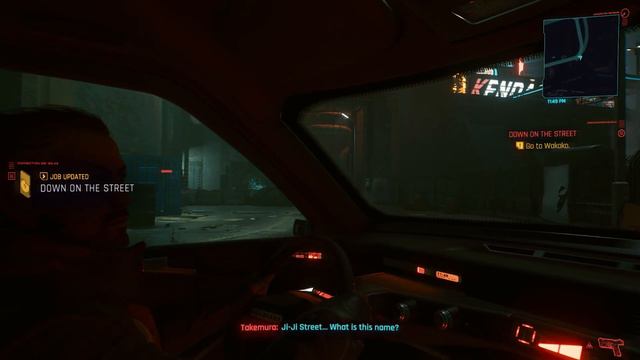 Cyberpunk 2077: Down The Street (Meeting Oda) смотреть онлайн