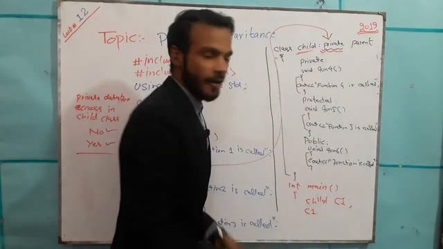 OOP Lect#12 Private Inheritance,Protected Inheritance and Public Inheritance Example in URDU/HINDI смотреть онлайн