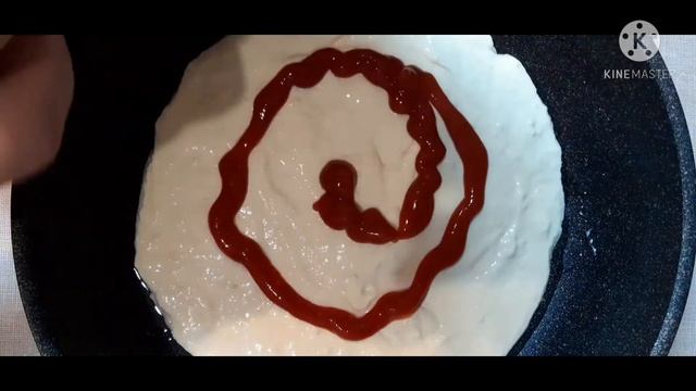 Ленивая пицца на сковороде. смотреть онлайн