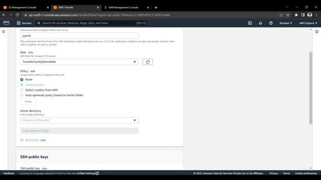Get Started with AWS Transfer Family: SFTP Demo смотреть онлайн