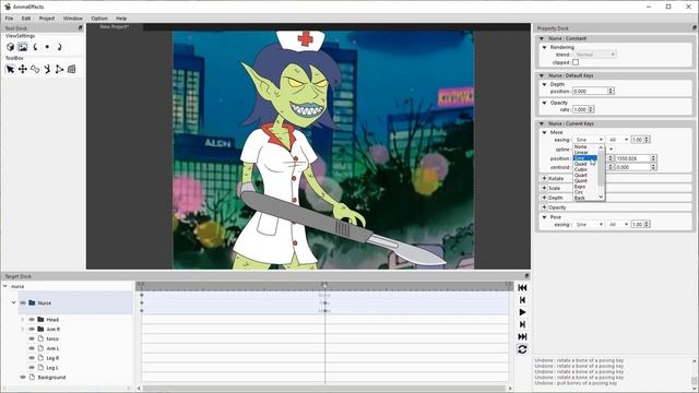 Keyframe Animation in AnimeEffects смотреть онлайн