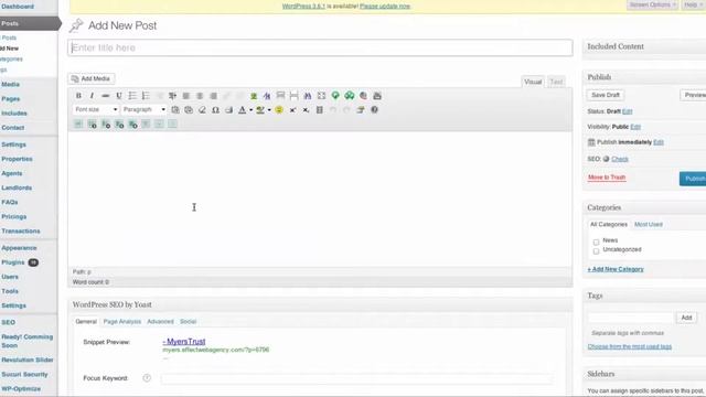 Basic Introduction for Using the Admin Features in WordPress смотреть онлайн