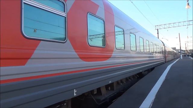 Электровоз ЧС7-157 с поездом №9 Москва-Саратов смотреть онлайн