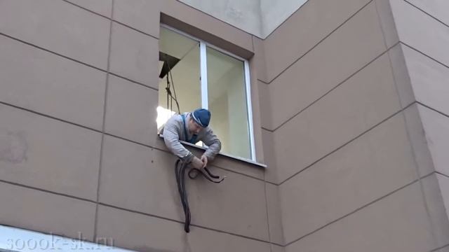 Демонтаж кондиционера на высоте смотреть онлайн