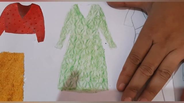 Different Types of Textures | Flat Sketches | Fashion Illustration | Illustration Techniques смотреть онлайн
