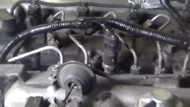 Проверка давления масла в двигателе D4CB 4R18164 Sorento 145 л.с. CRDI