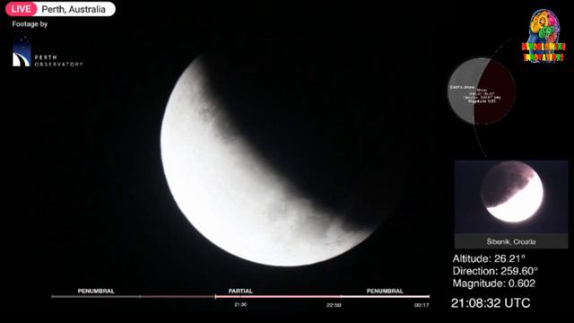 Live: Lunar Eclipse 16-17 July 2019 смотреть онлайн