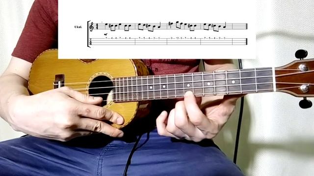 как сыграть маленькой елочке на укулеле смотреть онлайн