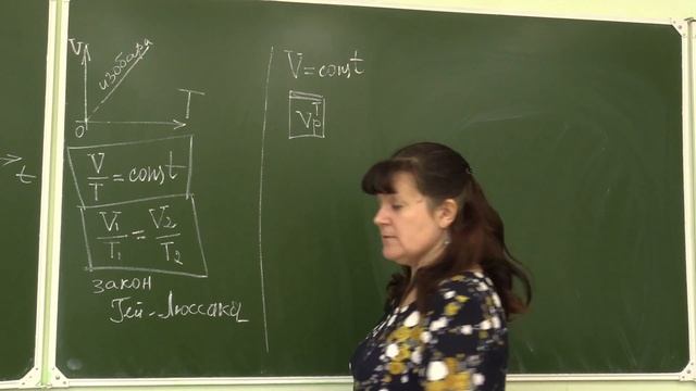 Изопроцессы. Газовые законы смотреть онлайн
