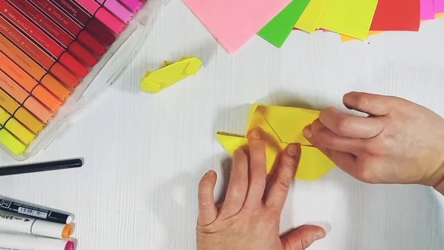 Оригами собачка| Origami dog смотреть онлайн