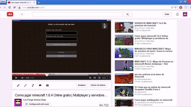 Como jugar minecraft 1.8.1 Online gratis | Multiplayer y servidores de minecraft 1.8.1 смотреть онлайн