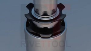 Гайка забивная корончатая для установки в круглую трубу