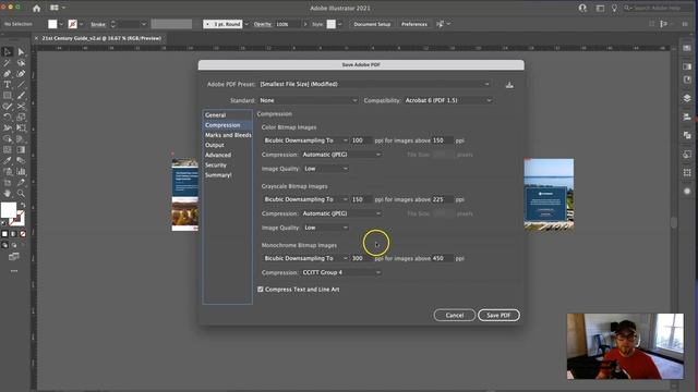 How to Reduce PDF File Size in Illustrator смотреть онлайн